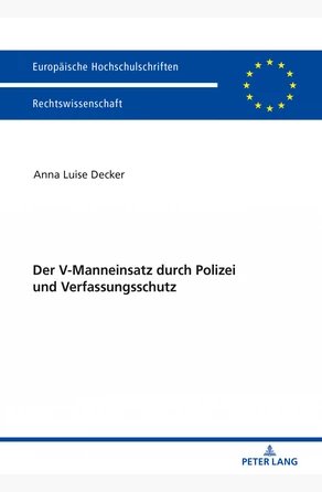 V-Manneinsatz durch Polizei und Verfassungsschutz de 
        
                    Anna Luise Decker